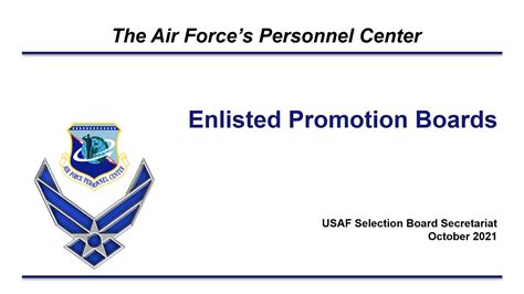 USAF Enlisted Promotions