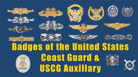 USCG Badges and Insignia