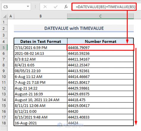 Use DATEVALUE Function