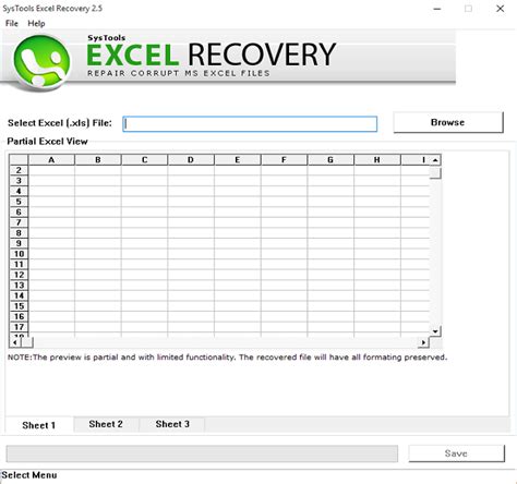 Use Excel Repair Tool