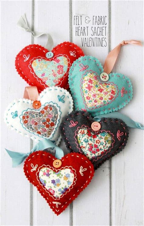 Using the handmade heart