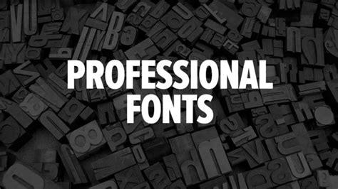 Use a Professional Font and Layout