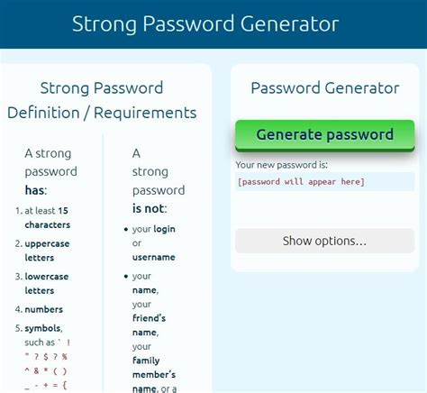 User-Defined Function Password Generator