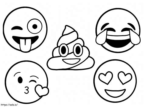 Using Emoji Coloring Pages