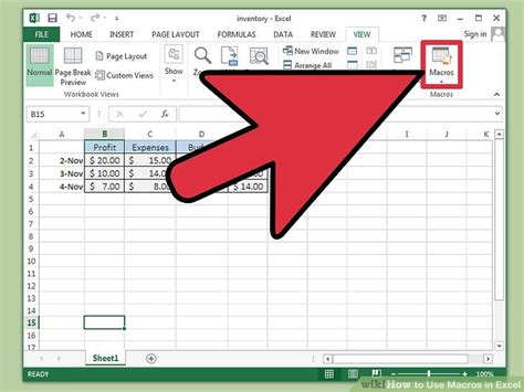 Using Macros in Excel