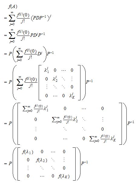 Using the Matrix Function