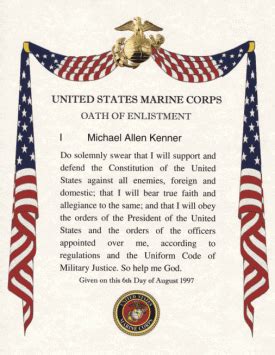 USMC Oath of Enlistment Gallery 10