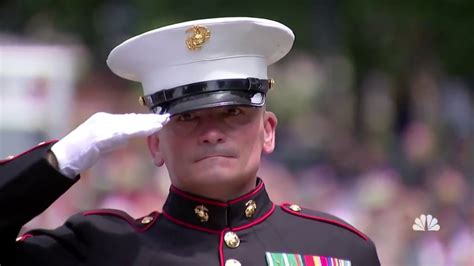 USMC Saluting