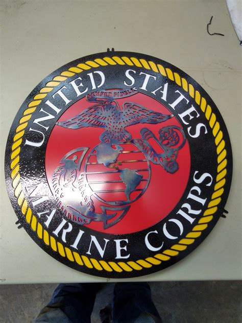 The Eagle, Globe, and Anchor emblem of the US Marine Corps