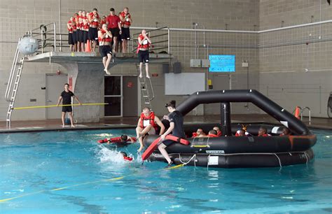 USNA Swimming Pool Training