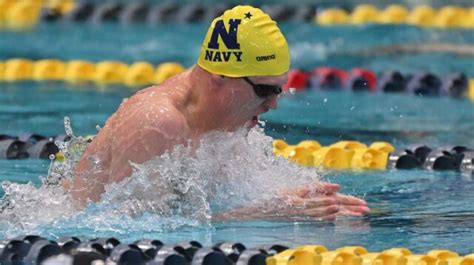 USNA Swimming Teams Practice