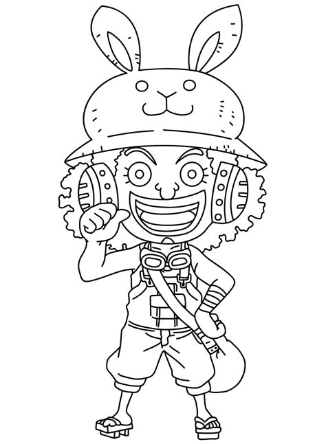 Usopp Coloring Page