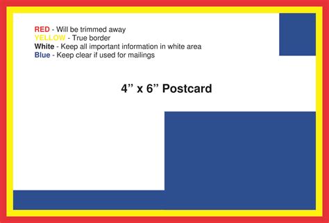 USPS 4x6 Postcard Template Design