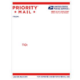 USPS Label 228 Format