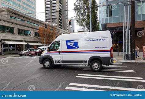 USPS Mailman in Urban Area