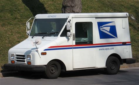 USPS Mailman with Mail Truck