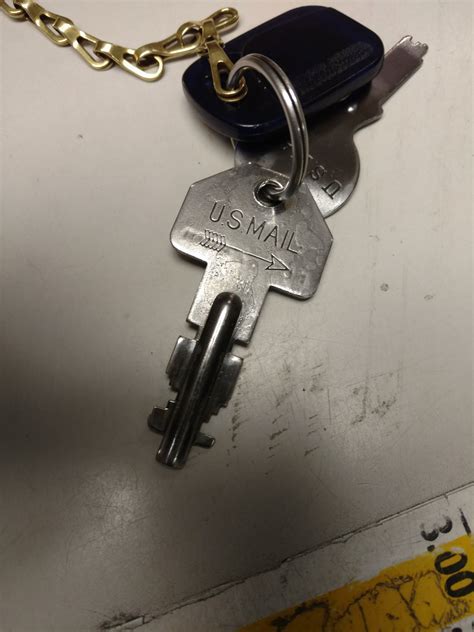 USPS Master Key Template Example