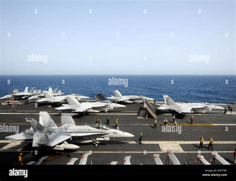 USS Abraham Lincoln Aircraft Takeoff