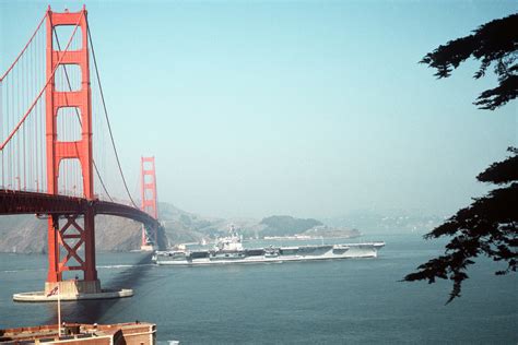 The USS Abraham Lincoln's bridge, with crew members navigating the ship