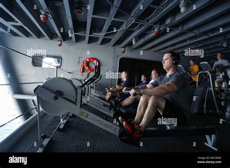 USS Abraham Lincoln gym