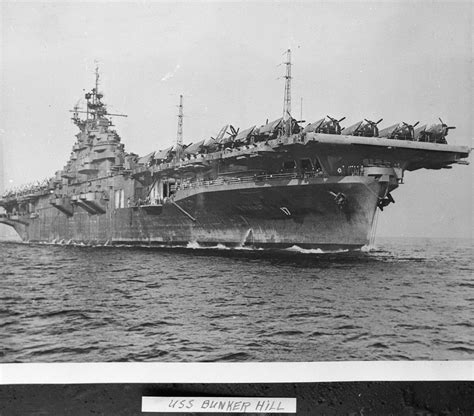 USS Bunker Hill CV-17 Planes