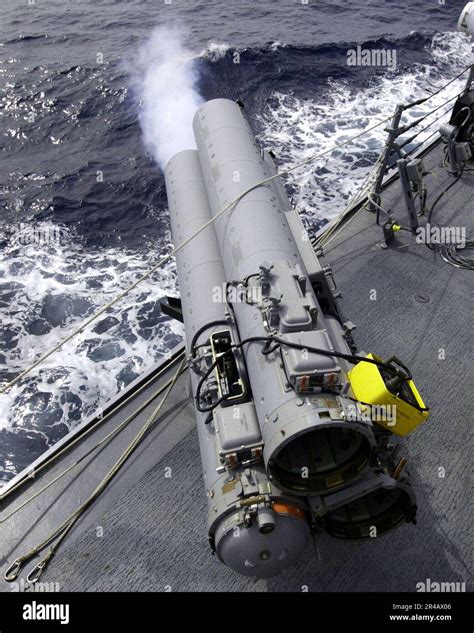 USS Carney Torpedo Launcher