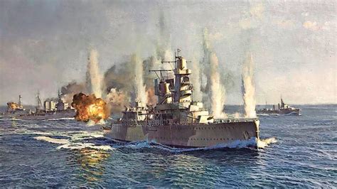 USS Charleston during the Battle of the Java Sea