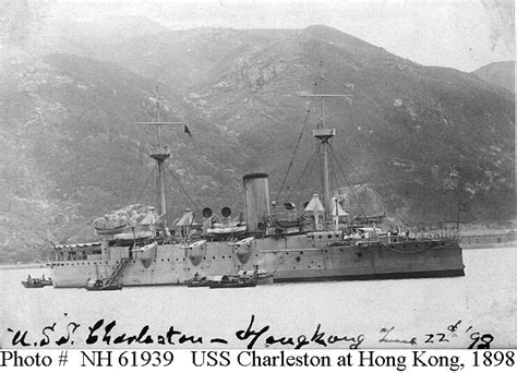 USS Charleston during the Philippine-American War