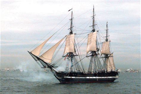 USS Constitution underway