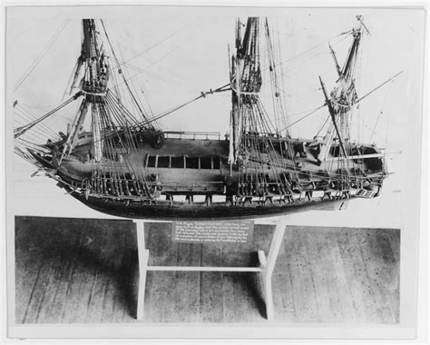 USS Constitution's maiden voyage