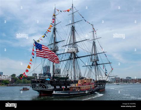 USS Constitution underway