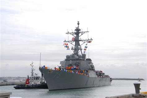 Uss Donald Cook Dry-Docking