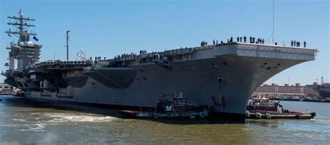 USS Eisenhower Upgrades