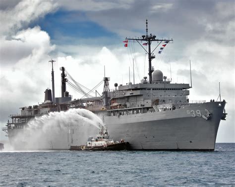 USS Emory S. Land modernization