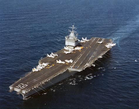 USS Enterprise (CVN-65) in the Atlantic