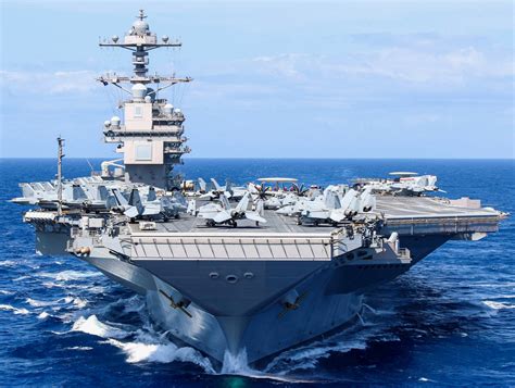 The USS Gerald R. Ford (CVN-78) is the lead ship of a new class of aircraft carriers in the United States Navy