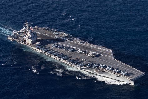 USS Gerald R. Ford (CVN-78) at Sea