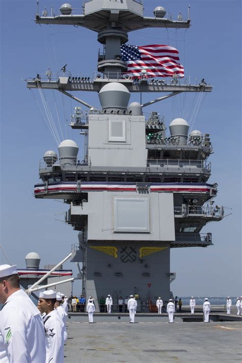 USS Gerald R. Ford (CVN 78) Commissioning