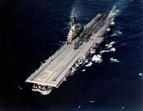 USS Hornet CV-12 aircraft on deck