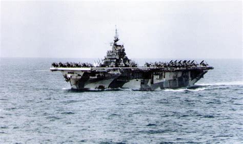 USS Hornet CV-12 in World War II