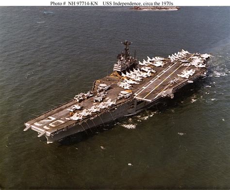 USS Independence at Sea