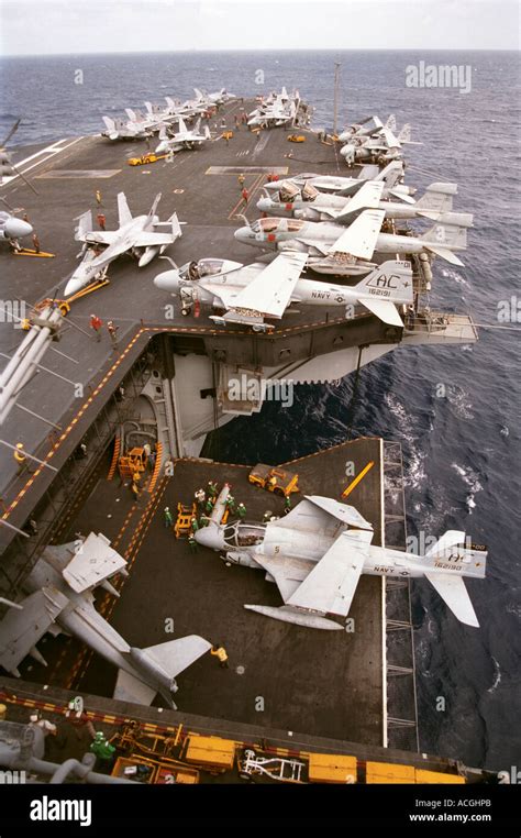 Flight deck of USS John F. Kennedy