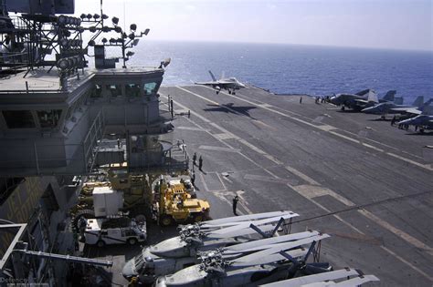 USS Kitty Hawk Flight Deck