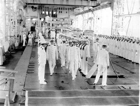 USS Langley hangar deck