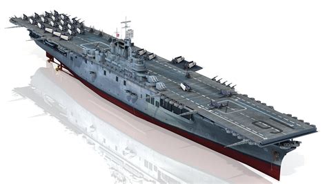 Model of the USS Lexington