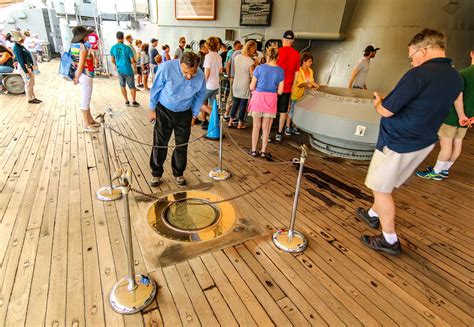 USS Missouri Deck