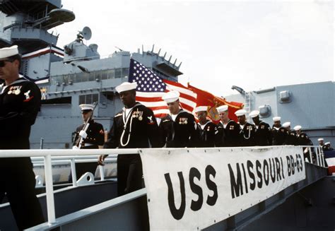 USS Missouri Decommissioning