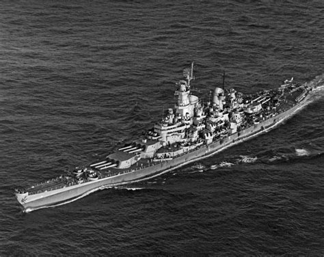 USS Missouri in World War II