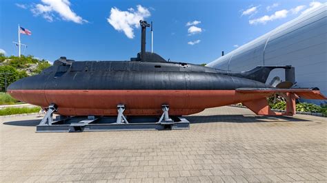 The USS Nautilus, the first nuclear-powered submarine