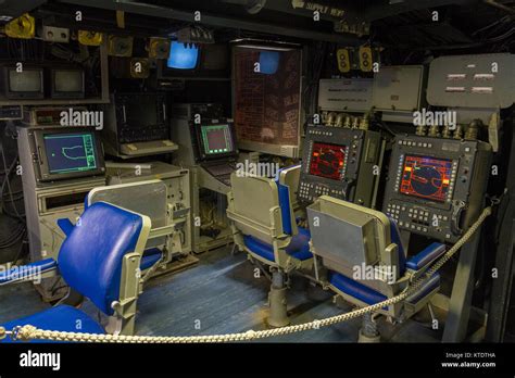 The USS New Jersey's control room